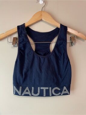 🐱 Nautica | Dark Blue Sports Bra